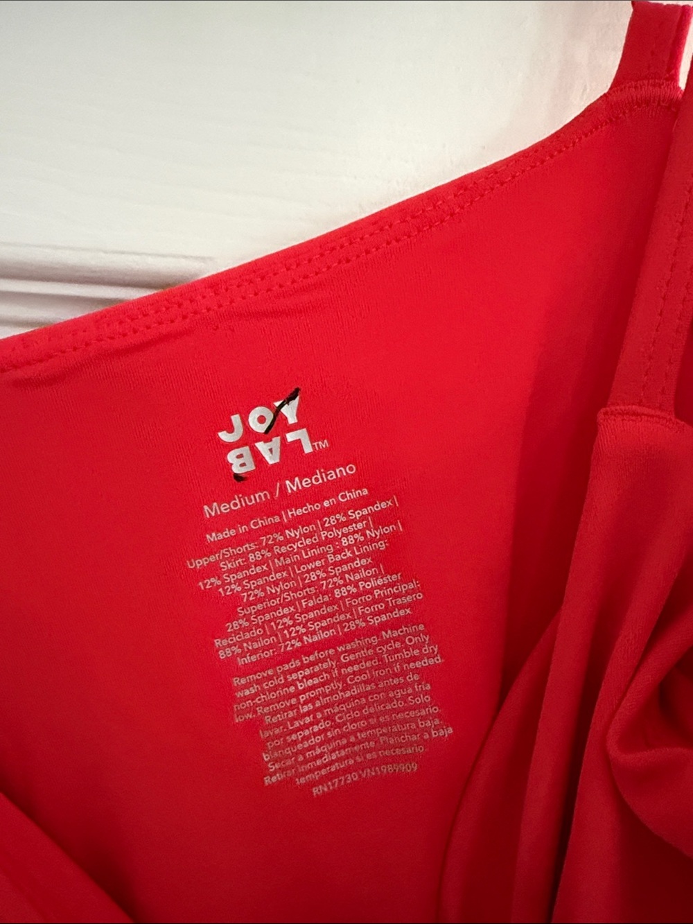 JoyLab Performance Mini Sport Dress with Built-in Shorts Size M - Picture 15 of 17